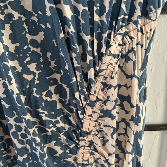 Rails Brand. Cream and blue midi Size S - Picture 2 of 6